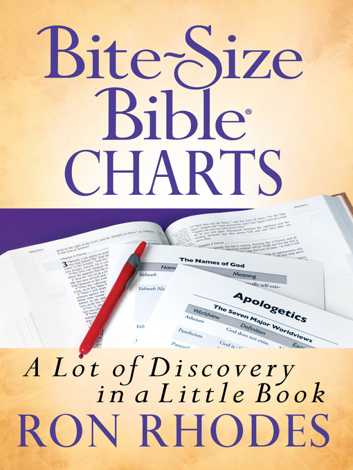 Title details for Bite-Size Bible® Charts by Ron Rhodes - Available